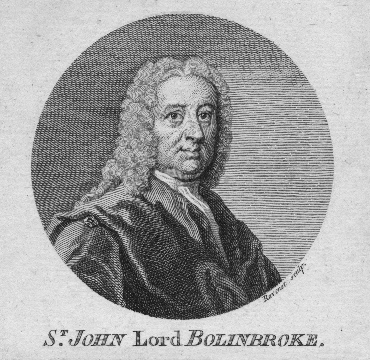 San Juan Lord Bolinbroke, c1750s de Simon Francois Ravenet