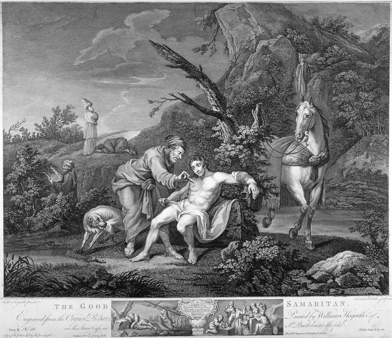 El Buen Samaritano de Simon Francois Ravenet