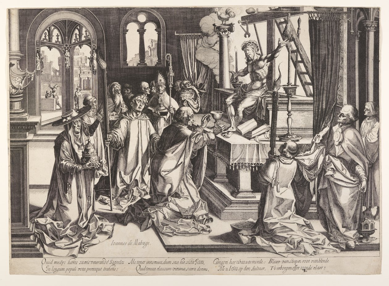 Misa de San Gregorio de Simon Frisius