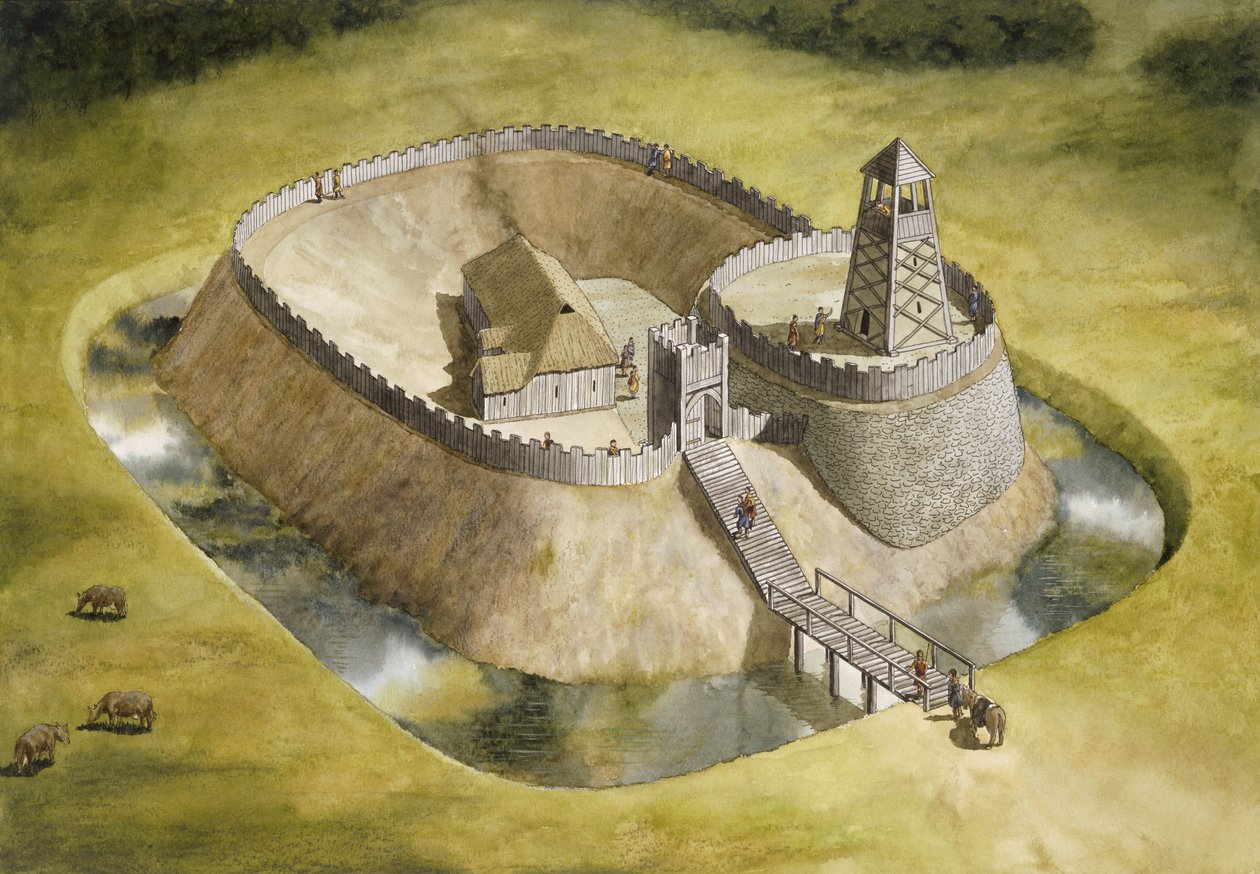 Castillo de Helmsley de Simon Hayfield
