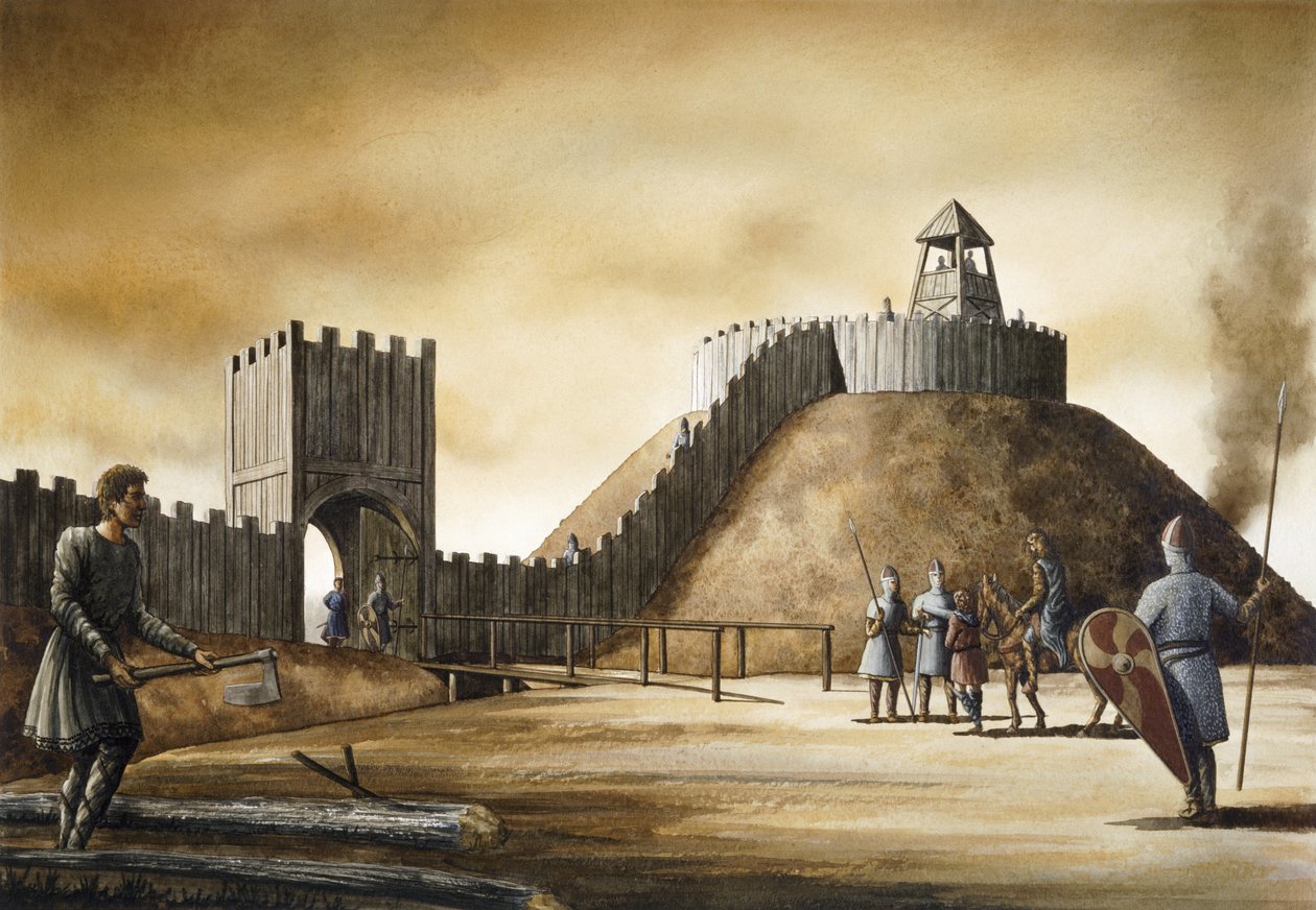 Castillo de Pickering de Simon Hayfield