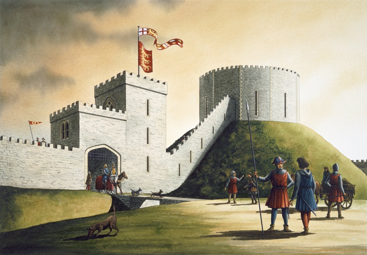 Castillo de Pickering de Simon Hayfield