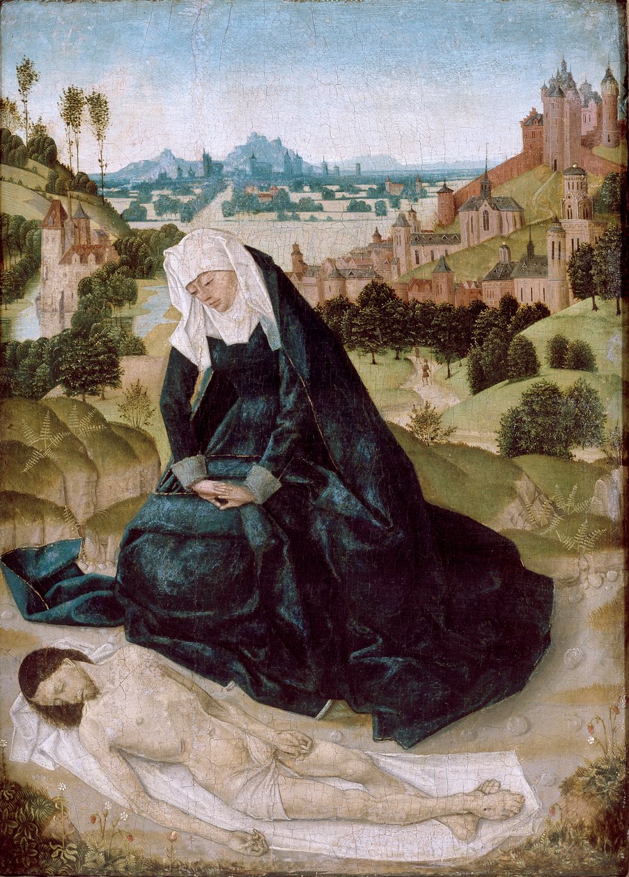 Piedad, siglo XV de Simon Marmion