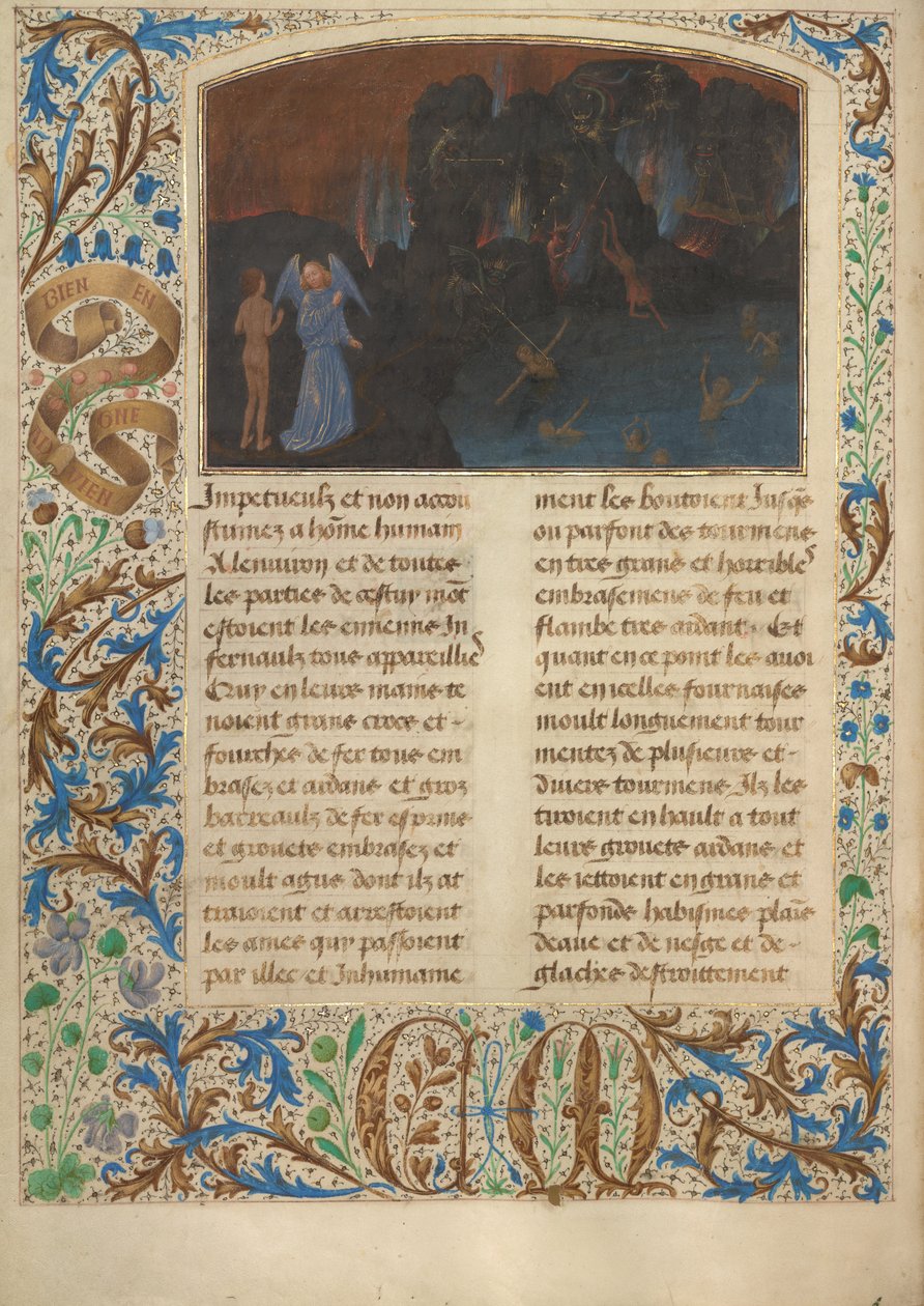 El tormento de los infieles y los herejes de Simon Marmion