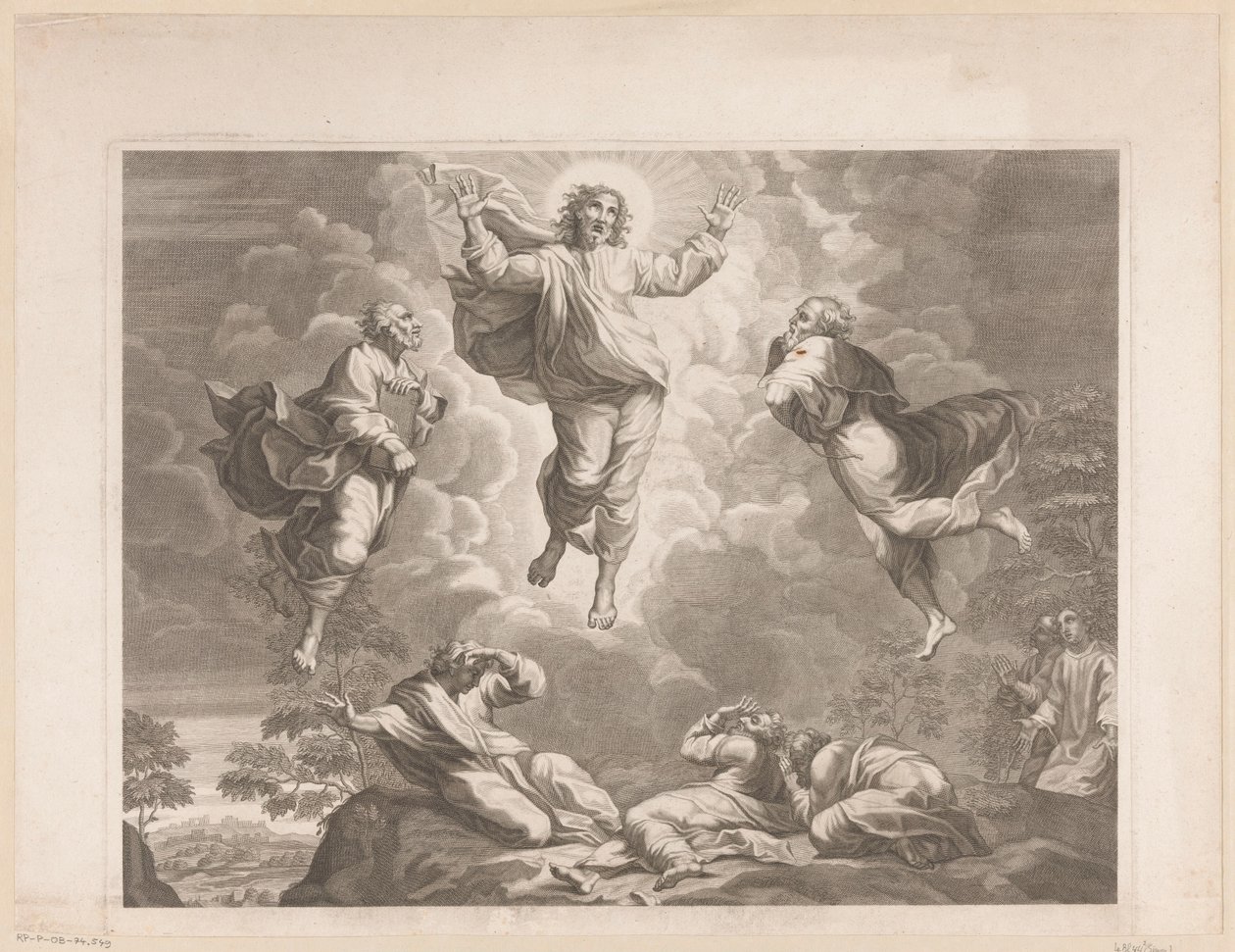 Transfiguración (parte superior) de Simon Thomassin