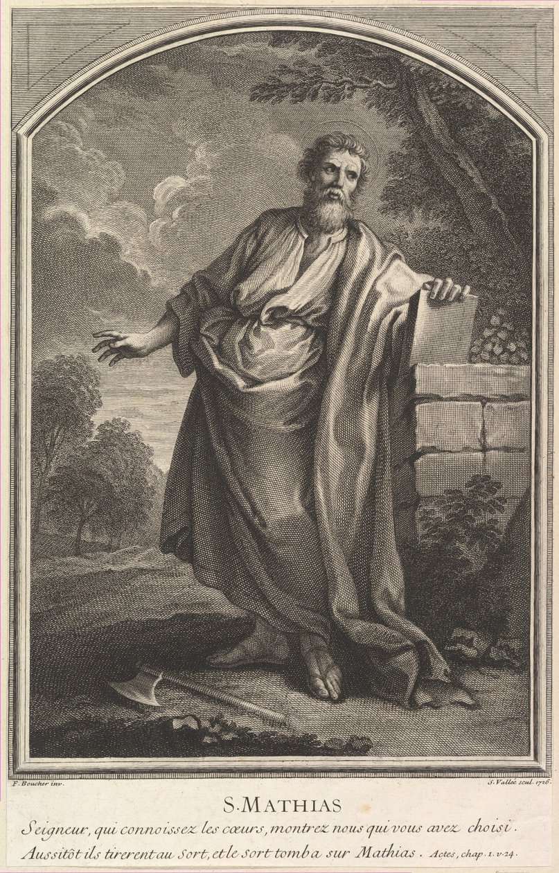 San Matías, 1726 de Simon Vallee