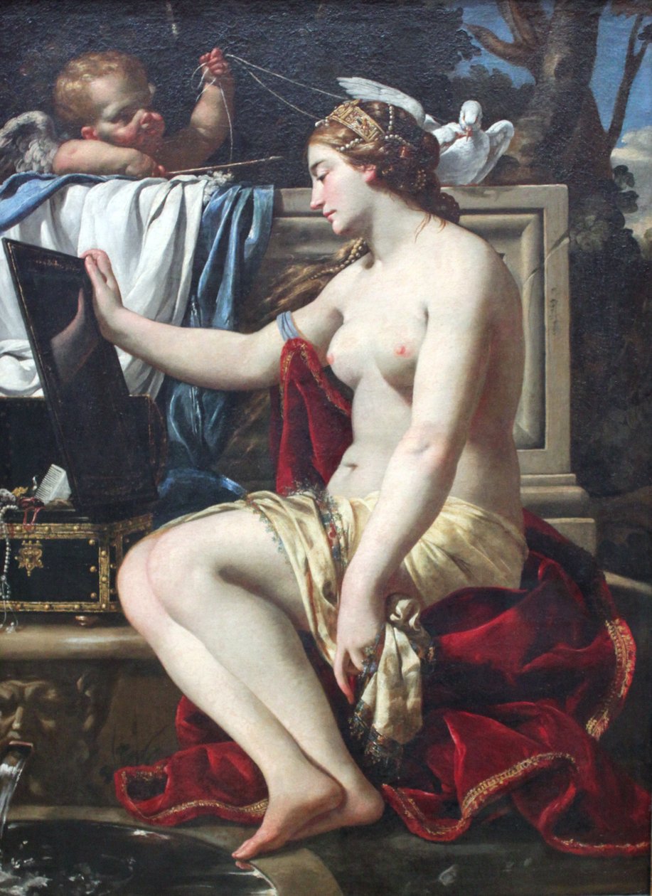 El tocador de Venus de Simon Vouet