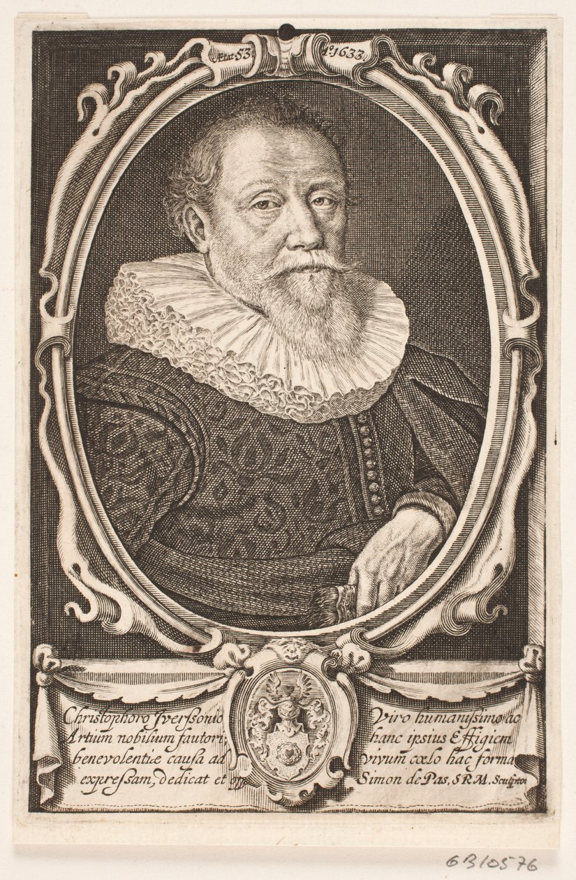 Christopher Iversen, escribano real de Simon de Pas