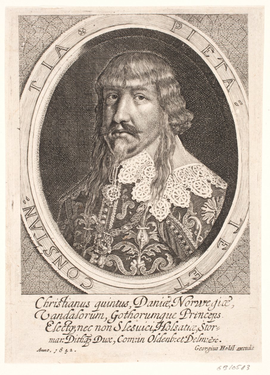 El príncipe elegido Christian de Simon de Pas