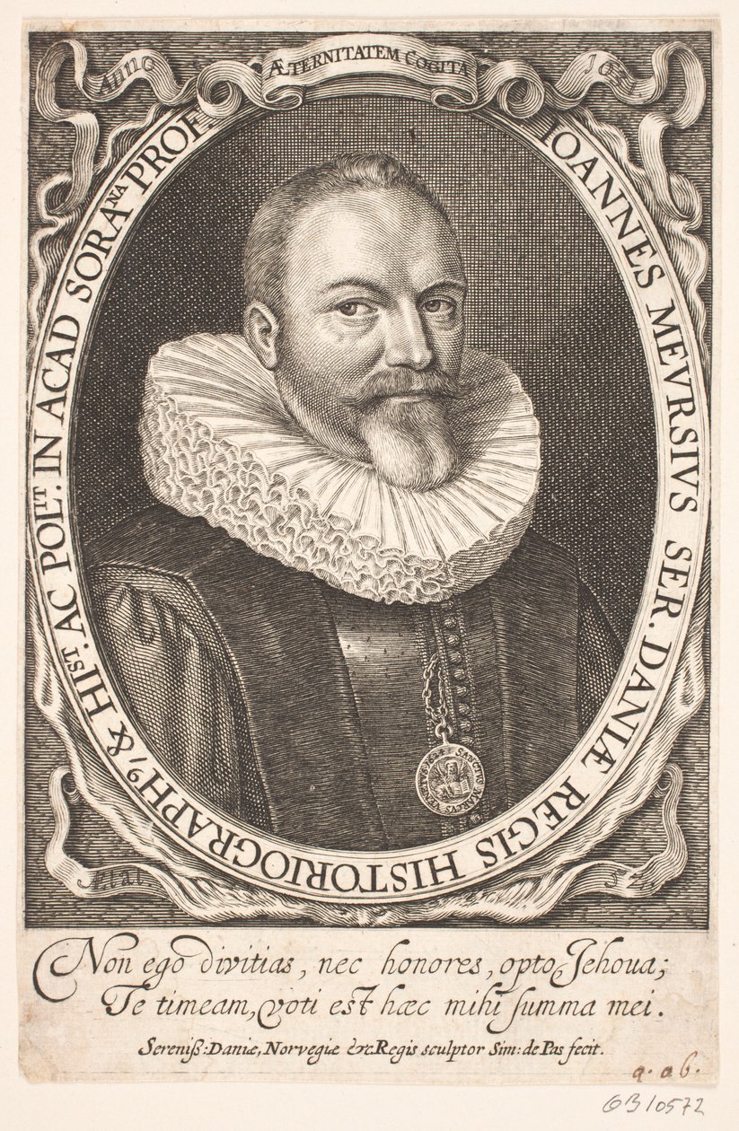 Johannes Meursius, historiador real de Simon de Pas