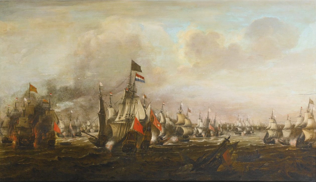 La batalla de los Downs de Simon de Vlieger