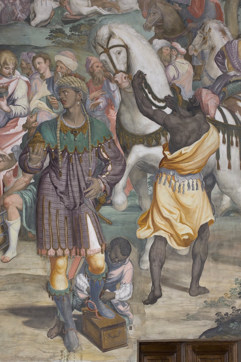 La adoración de los magos, Presbiterio, 1578-82 de Simone Veneziano Peterzano