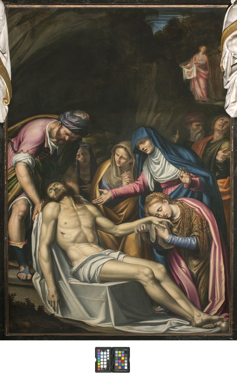La Deposición, 1591 de Simone Veneziano Peterzano
