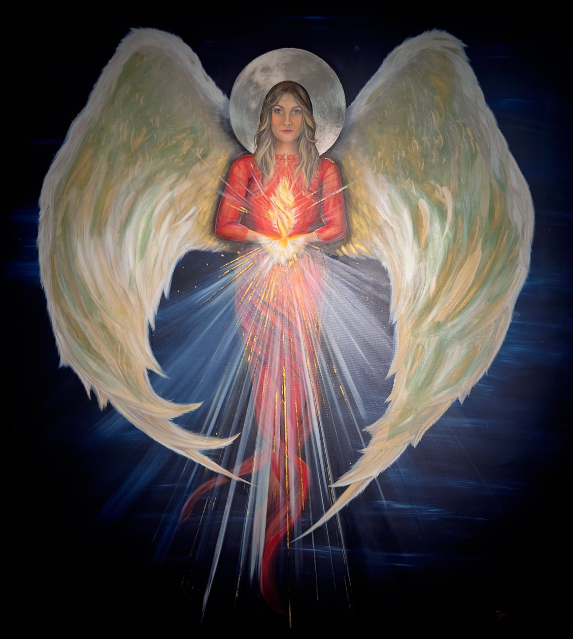 ángel de luz de Simone Amon
