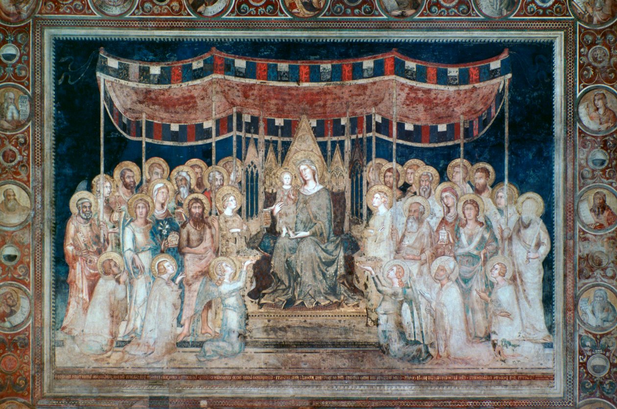 Maestà, 1315 de Simone Martini