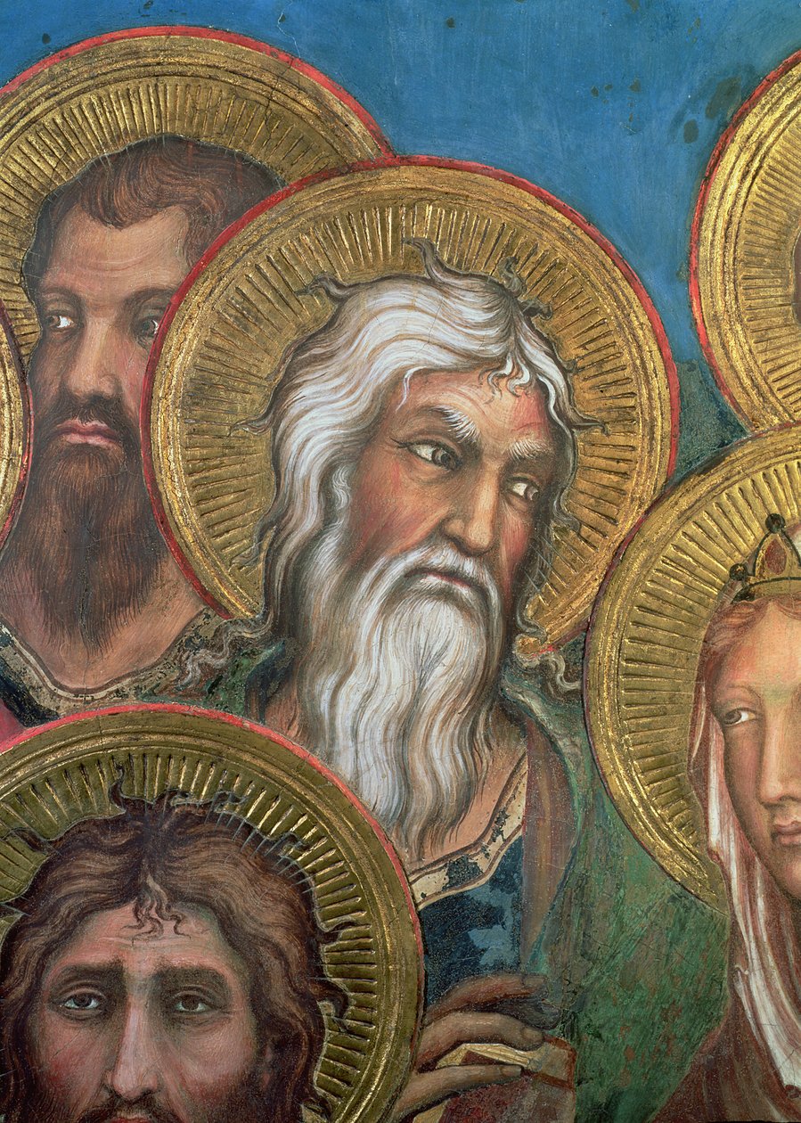 Maesta: San Andrés (detalle) de Simone Martini