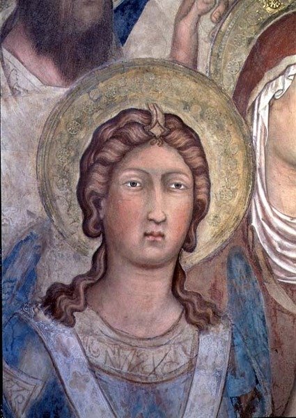 Maestà: quizás San Miguel de Simone Martini
