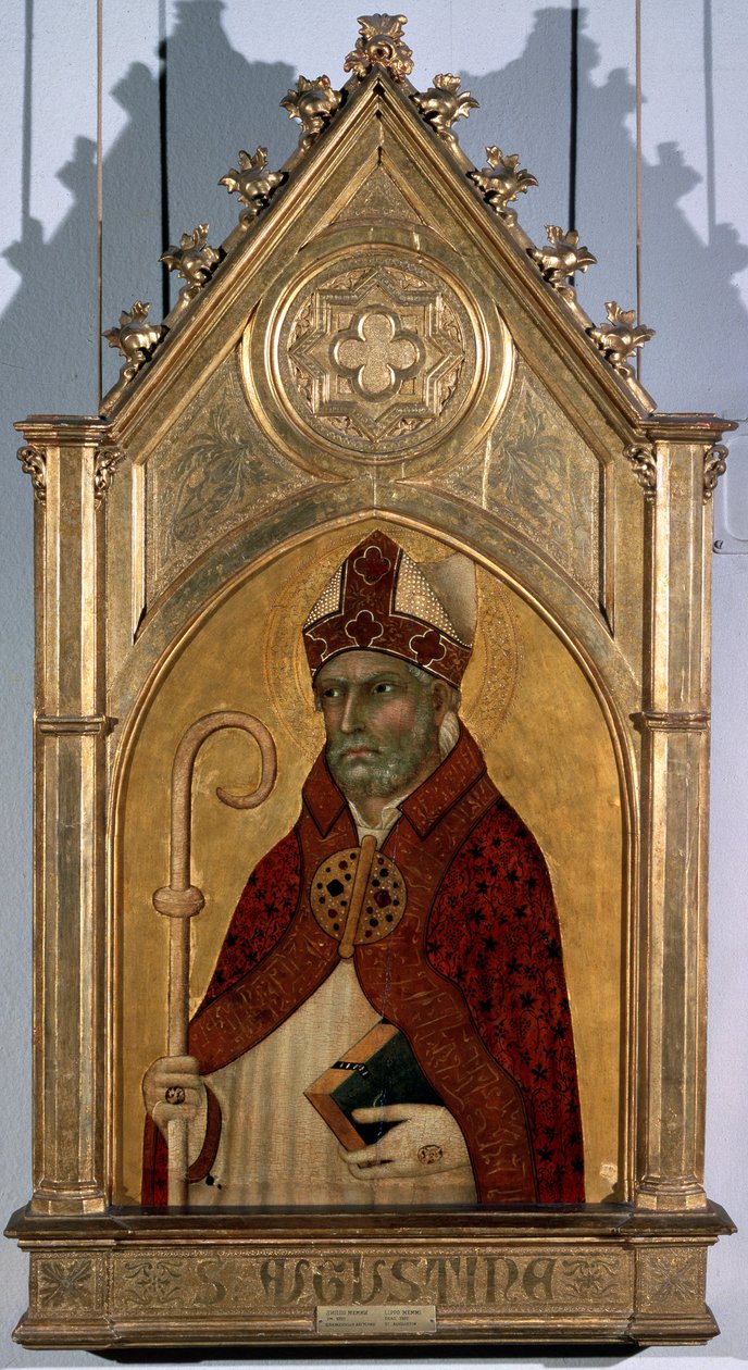 San Agustín, 1320s de Simone Martini