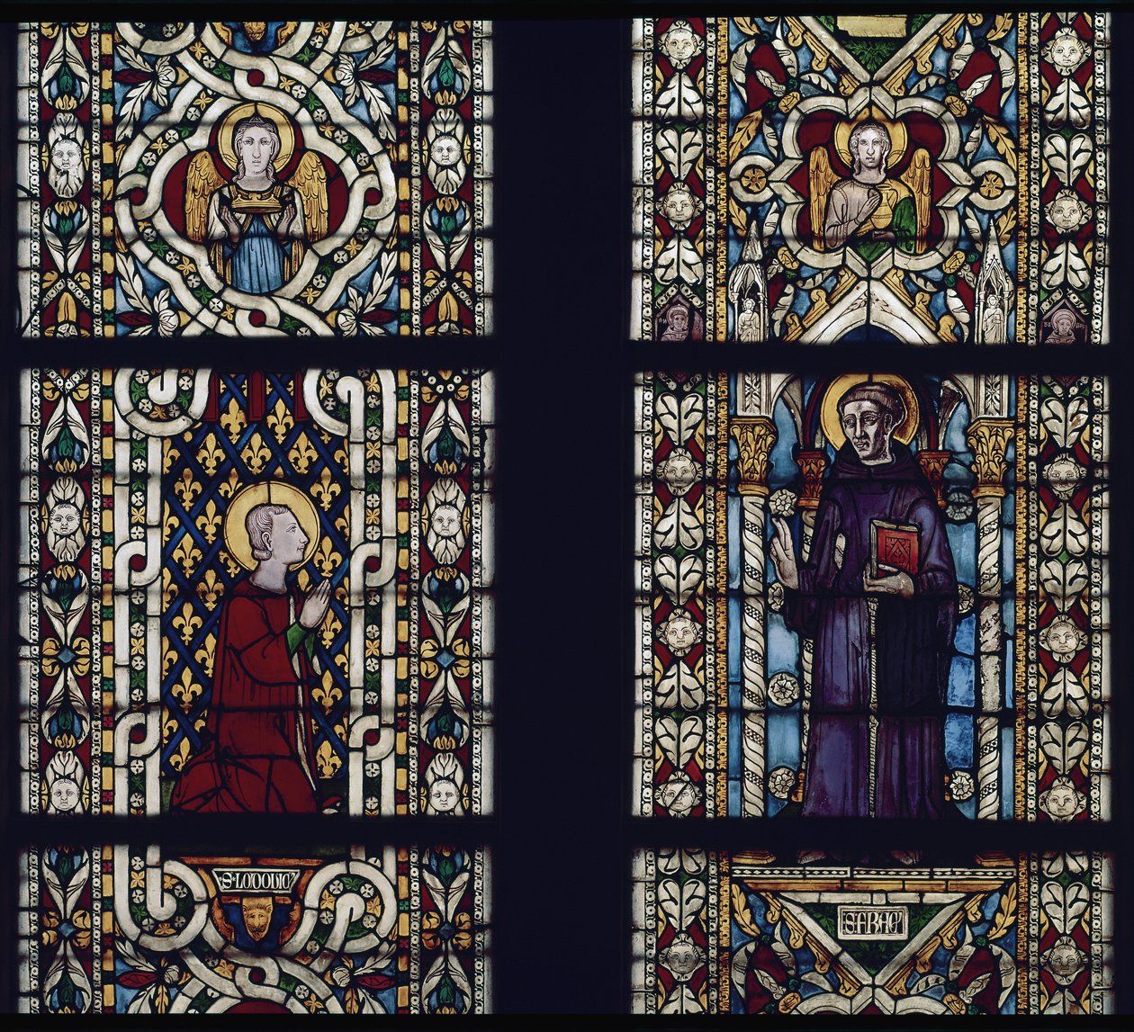 San Luis de Tolosa (Luis de Anjou) de Simone Martini
