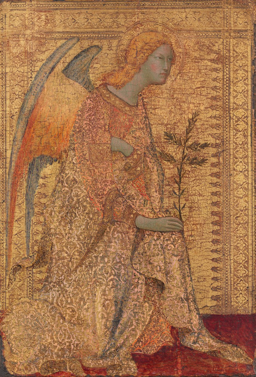 El ángel de la Anunciación de Simone Martini