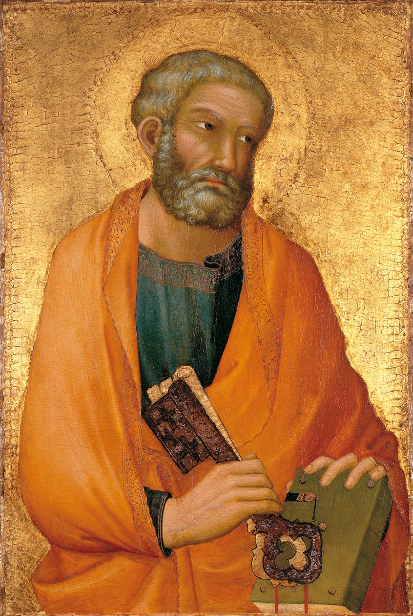 Pedro el Apóstol de Simone Martini di