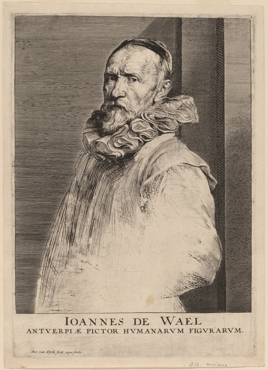 Jan de Wael de Sir Anthony van Dyck