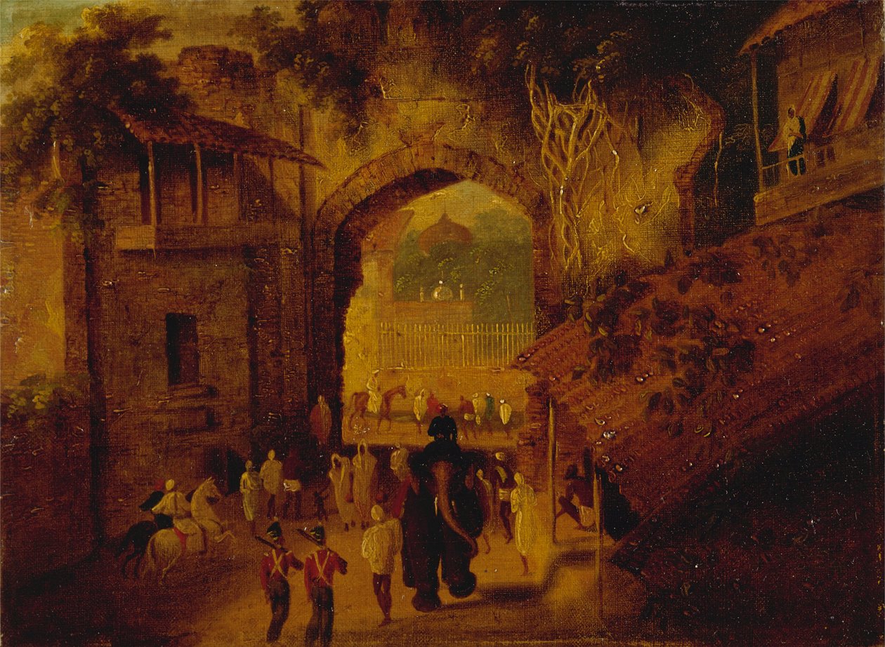 Puerta Este, Patna de Sir Charles D