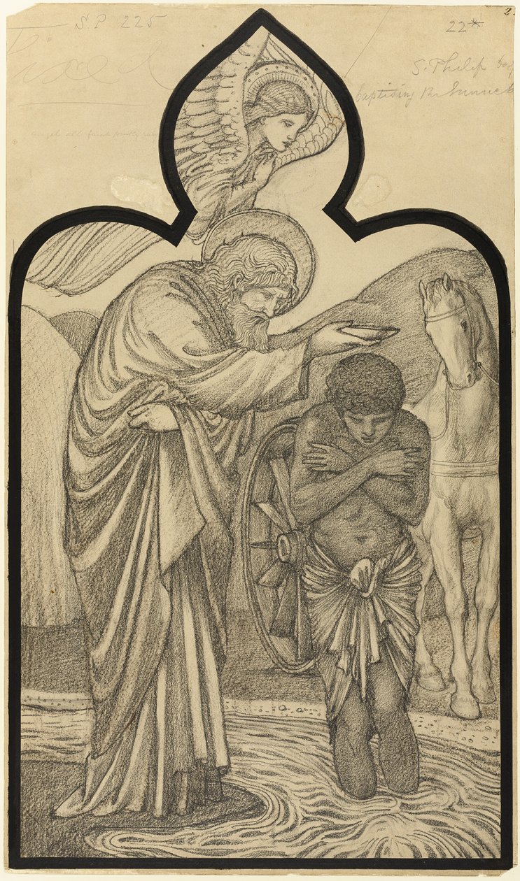 San Felipe bautizando al eunuco de Sir Edward Burne Jones
