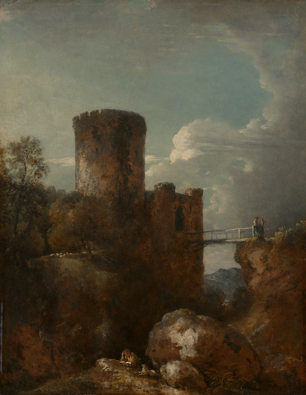 Castillo de Conway de Sir George Howland Beaumont seventh Baronet