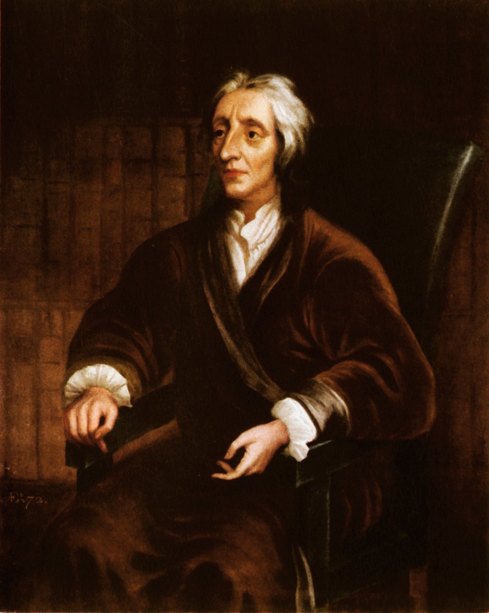 John Locke de Sir Godfrey Kneller