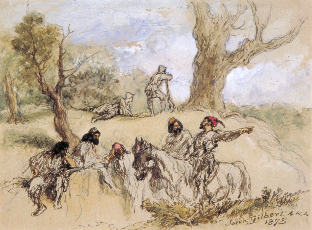 Banditti, 1873 de Sir John Gilbert