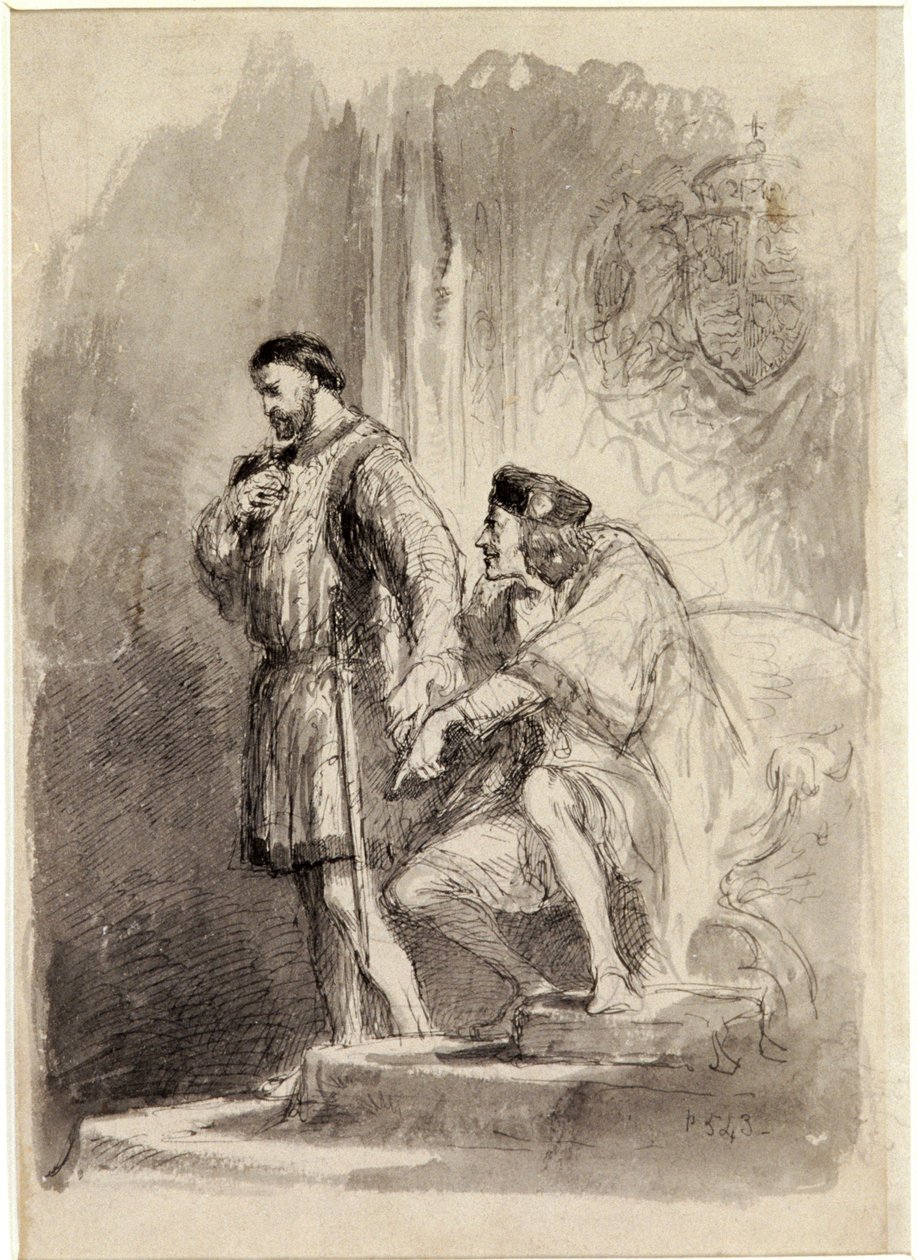 Rey Ricardo III, c. 1856-c. 1859 de Sir John Gilbert