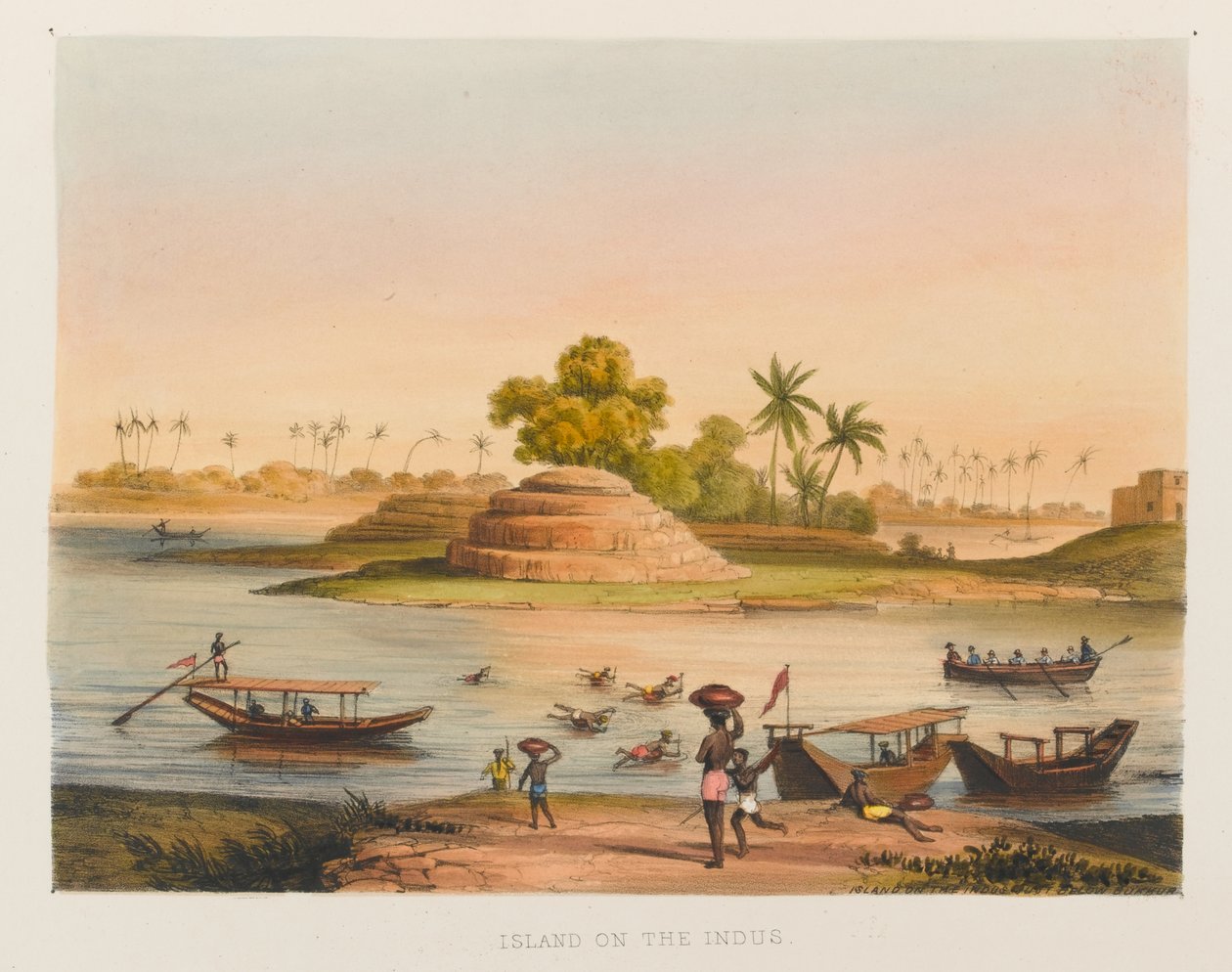 Isla en el Indo de Sir Keith A. Jackson