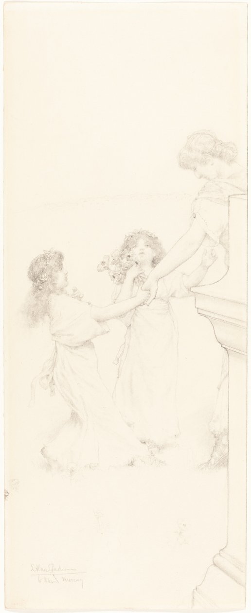 Un Baile en Primavera de Sir Lawrence Alma Tadema
