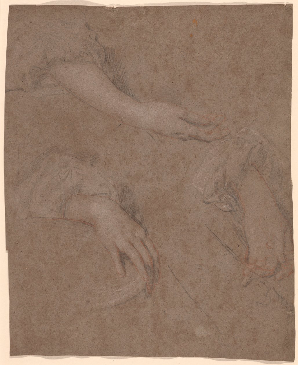 Dibujos de manos de Sir Peter Lely