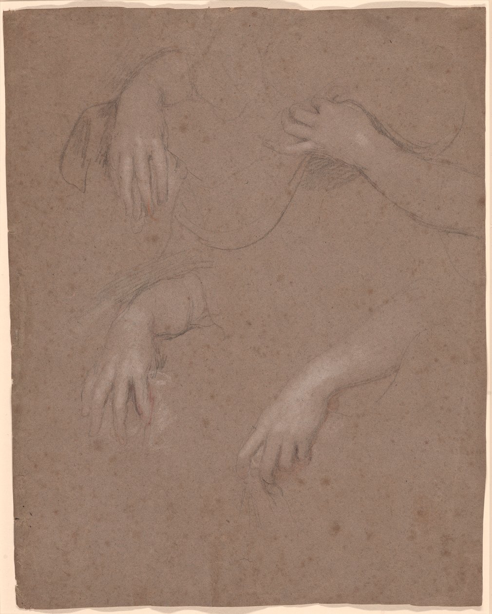 Dibujos de manos de Sir Peter Lely