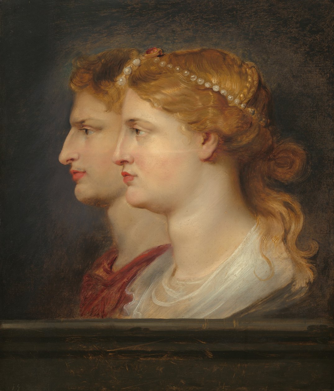 Agripina y Germánico de Sir Peter Paul Rubens