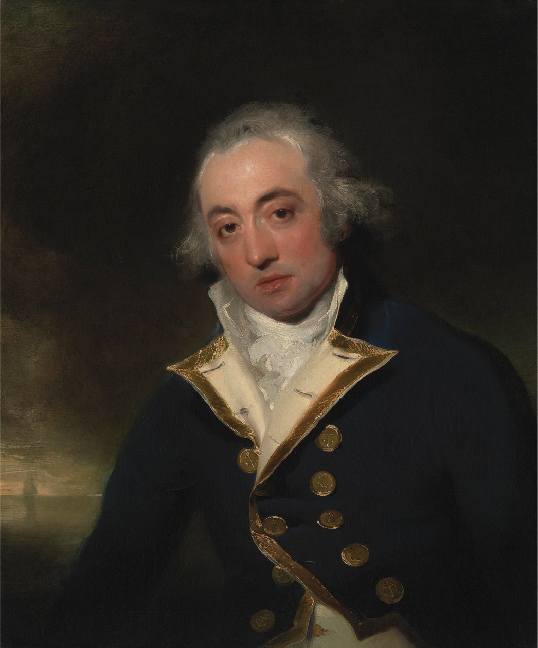 Almirante John Markham de Sir Thomas Lawrence