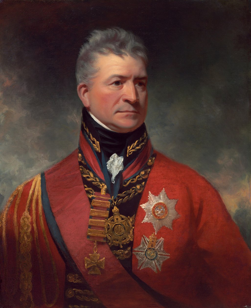Teniente General Sir Thomas Picton, 1815-1817 de Sir William Beechey