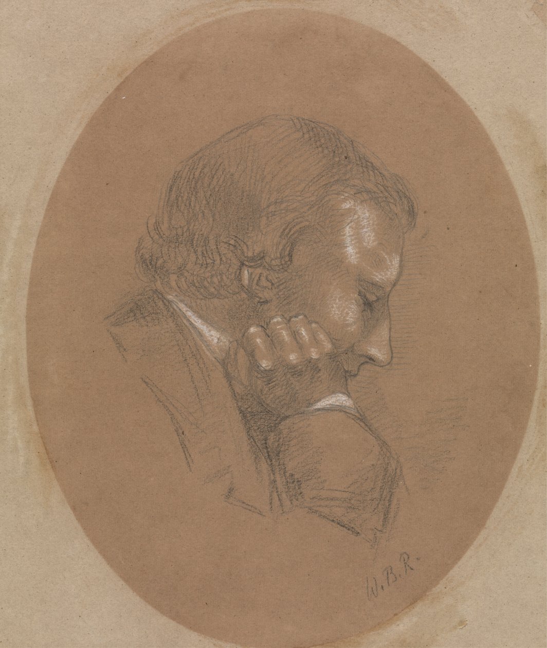 Retrato de un caballero de Sir William Blake Richmond