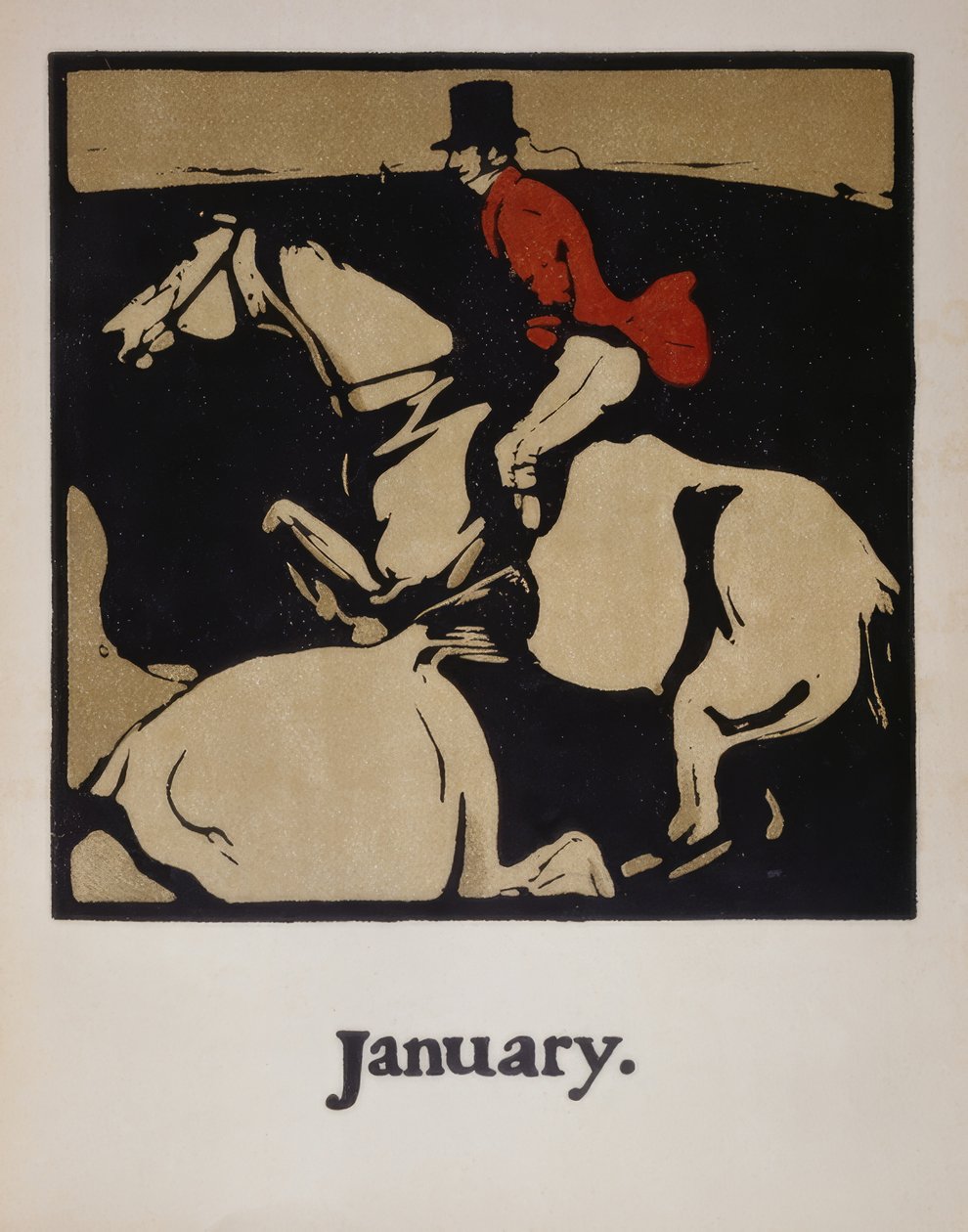 Carrera de caballos de Sir William Nicholson
