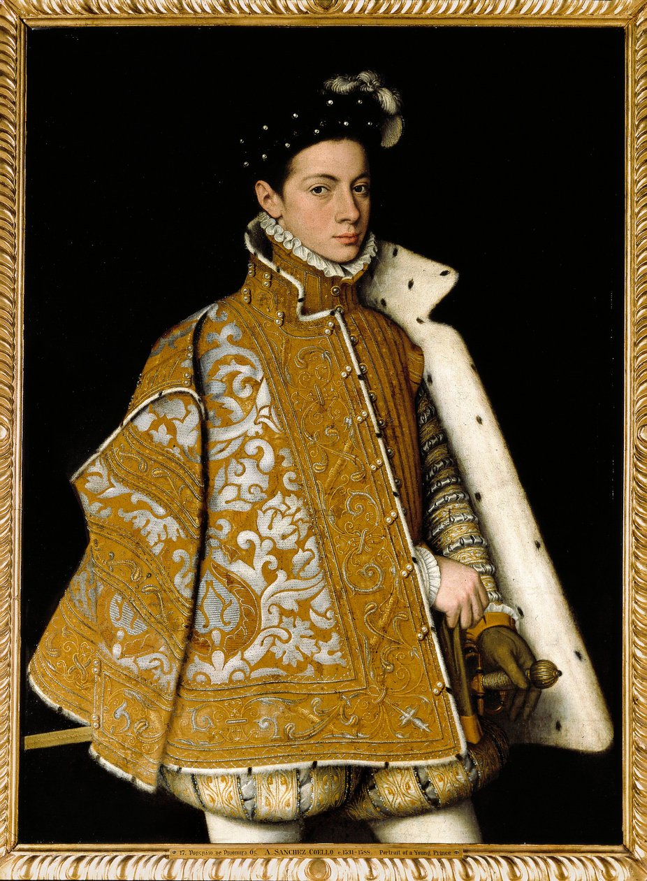 Retrato de Alejandro Farnesio de Sofonisba Anguissola