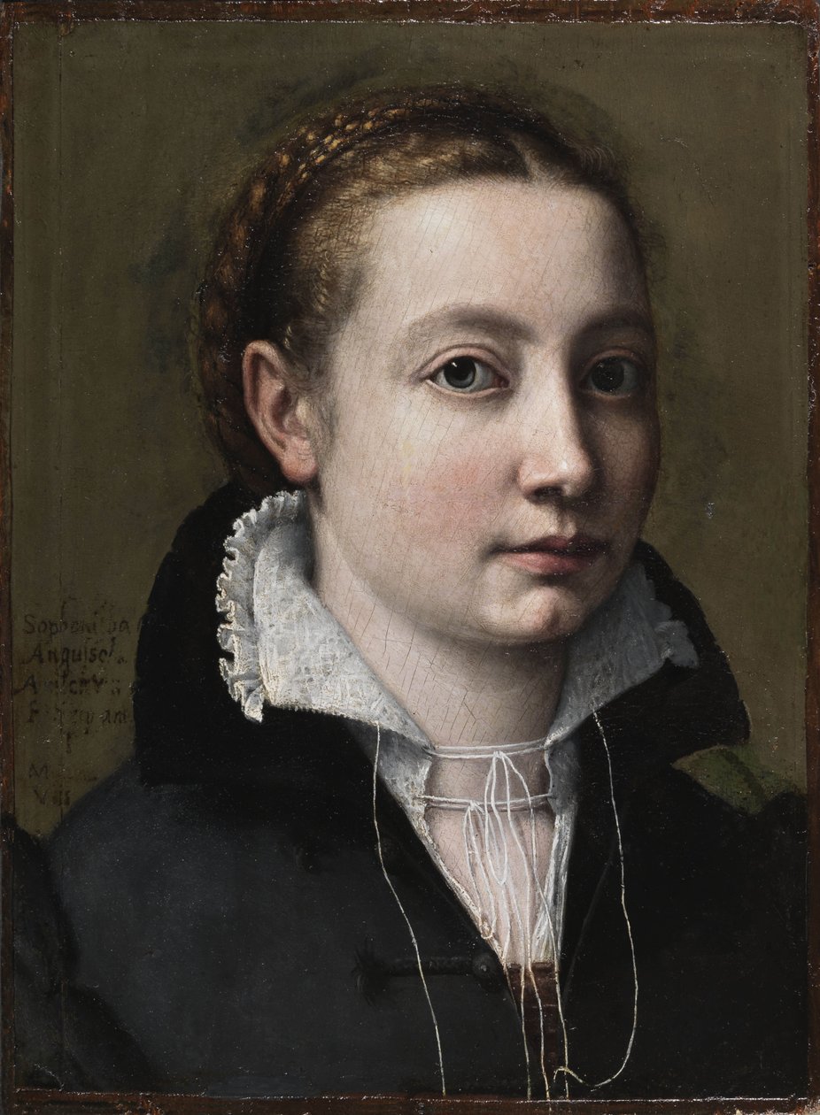 Autorretrato, 1558 de Sofonisba Anguissola