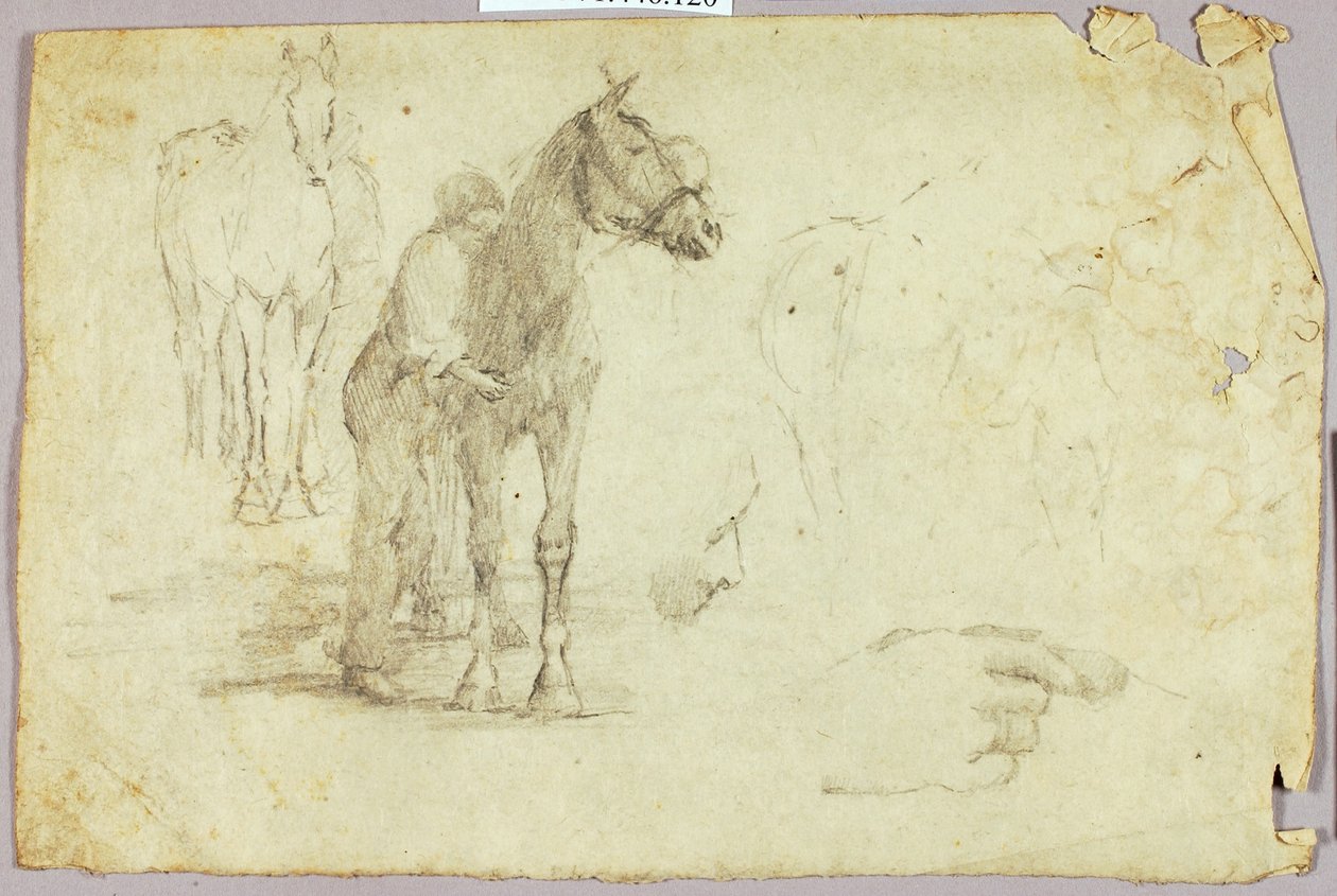 Caballo y jinete de Solon H. Borglum