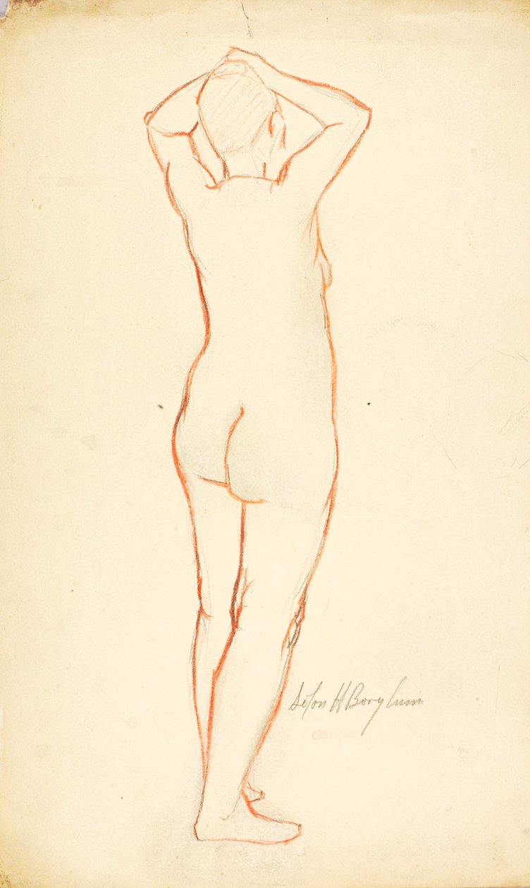 Desnudo de Solon H. Borglum