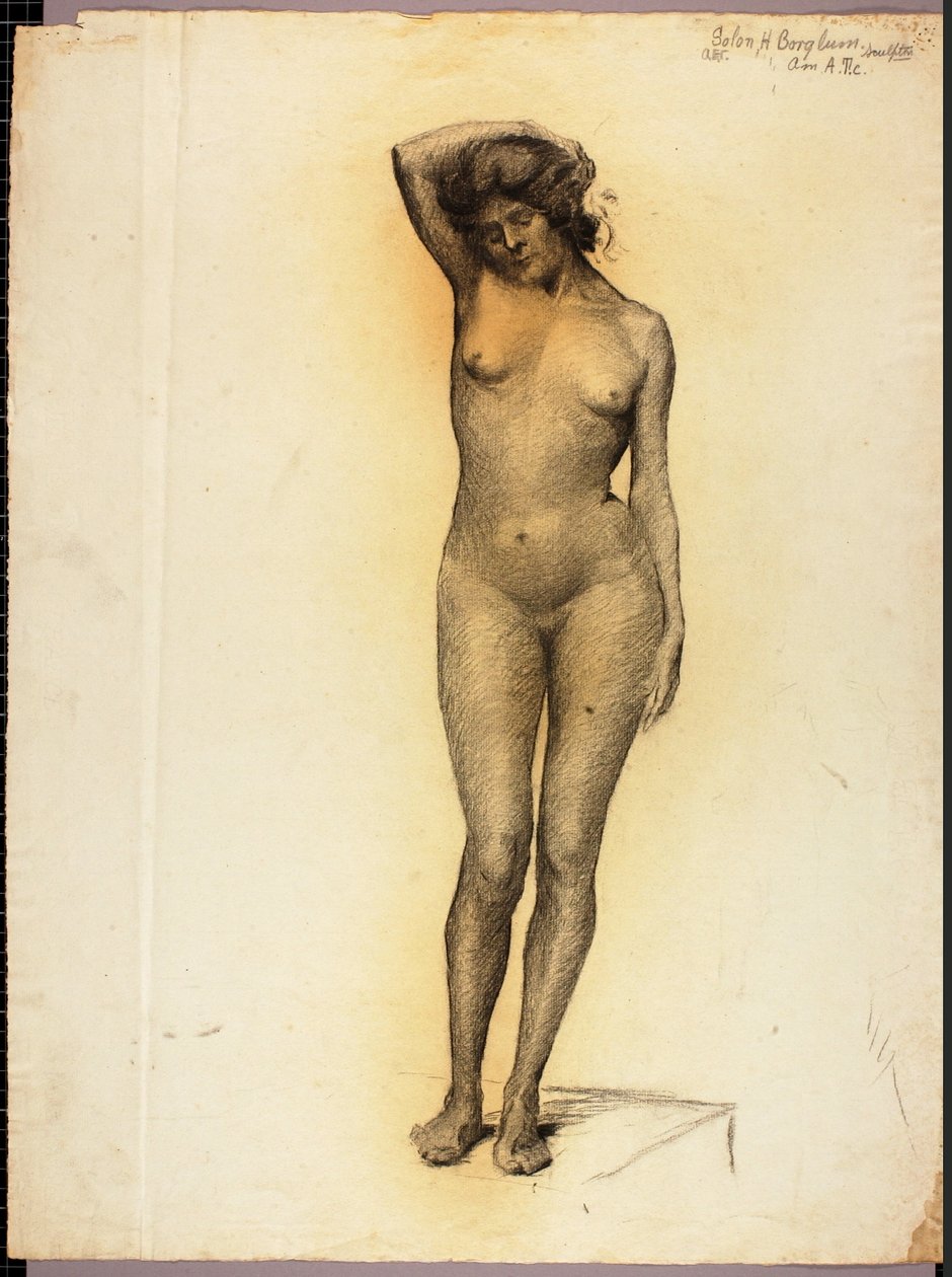 Desnudo de Solon H. Borglum