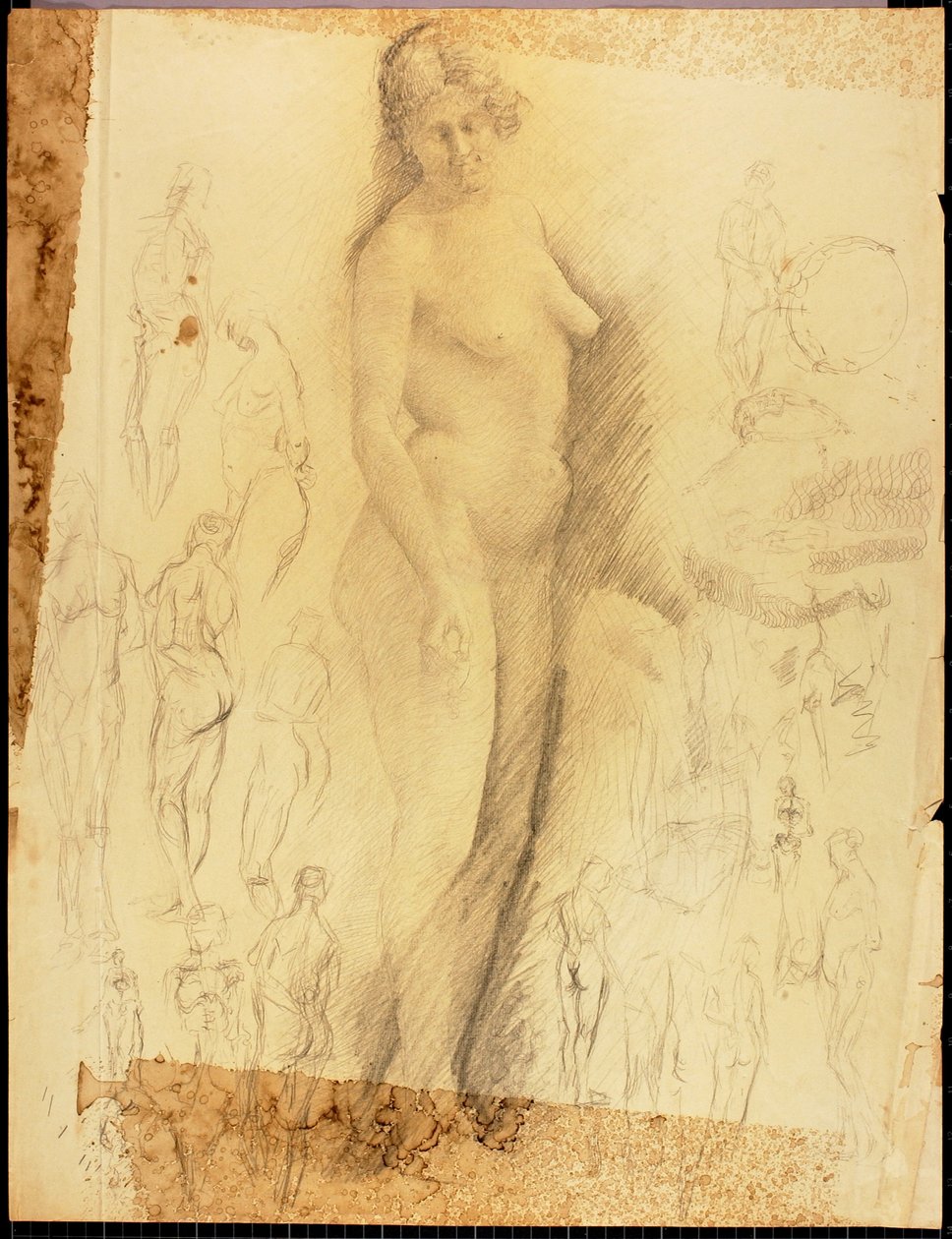 Desnudo de Solon H. Borglum