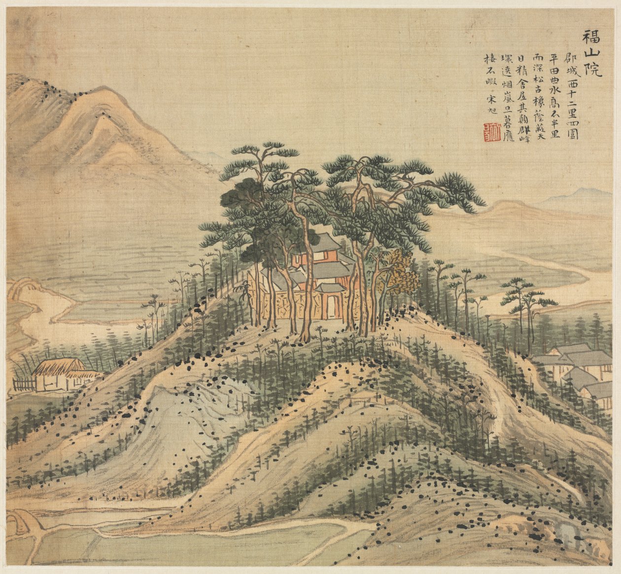 Monasterio Fushan, 1500s de Song Xu