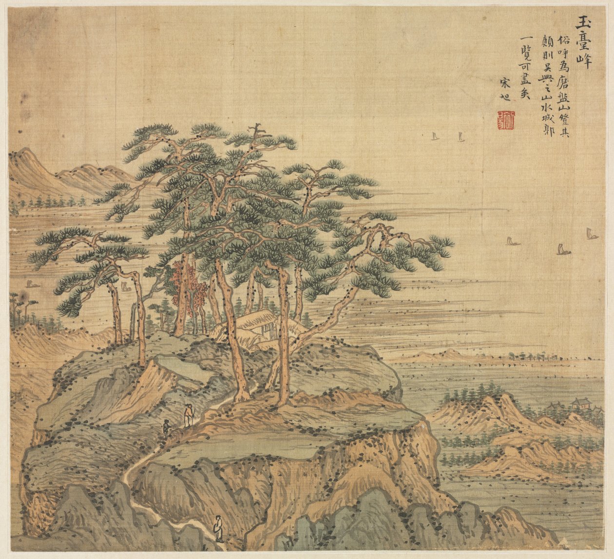 Pico Yutai, Pico de la Terraza de Jade, 1500s de Song Xu