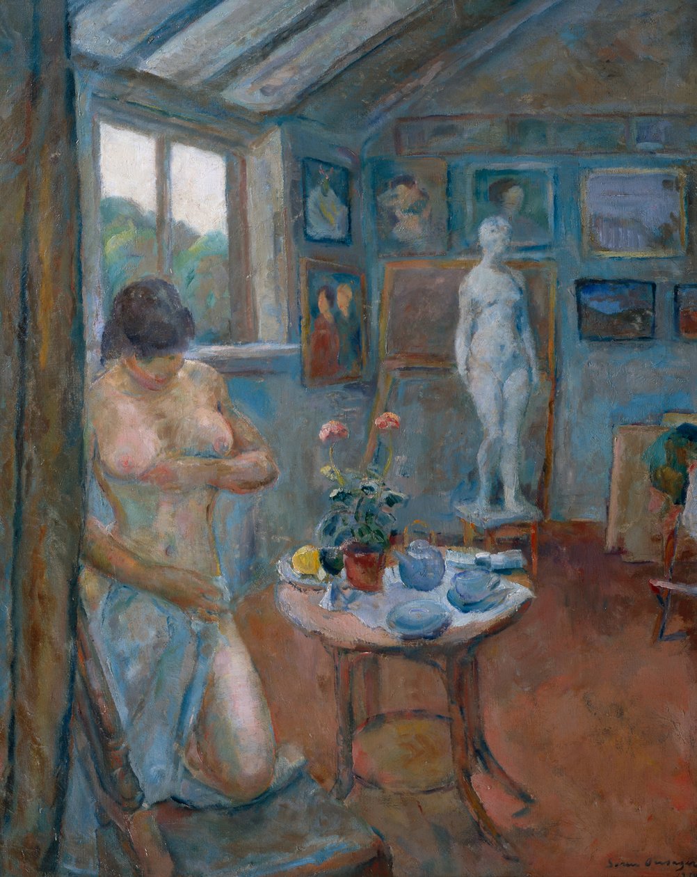 Interior del estudio de Soren Onsager